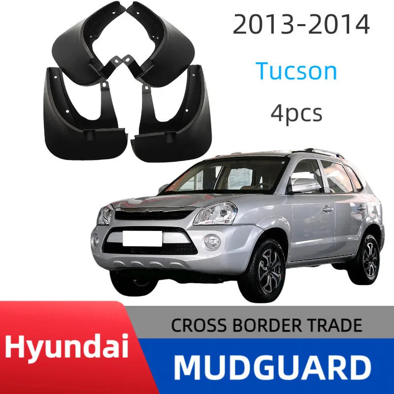 

For Hyundai Tucson 2013-2014 Car Mudguards Cover Front and Rear Parts Splash Proof Cars Mudguard Flaps Wheel Guards Accessories