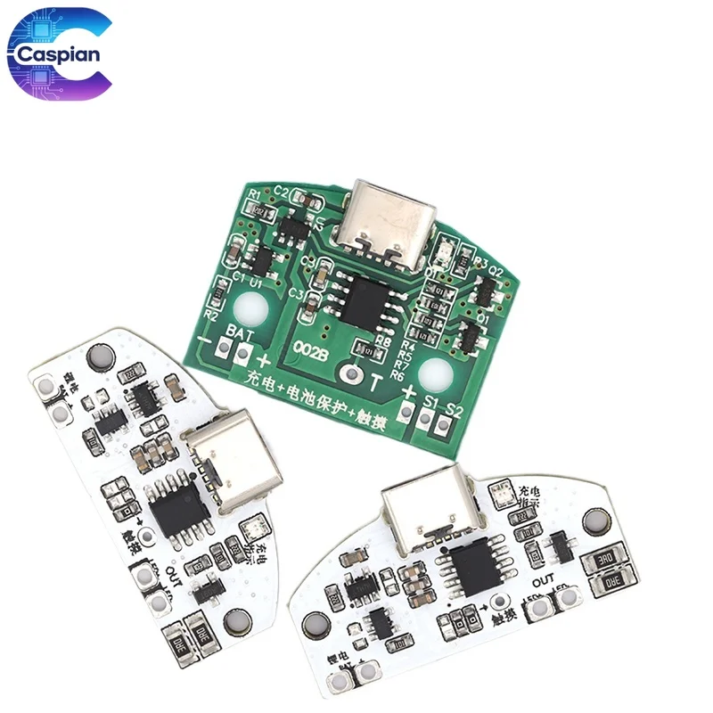 Type-C USB Touch Dimmer Control Module 3 Gear Stepless Dimming LED Night Light Table Lamp Circuit Board