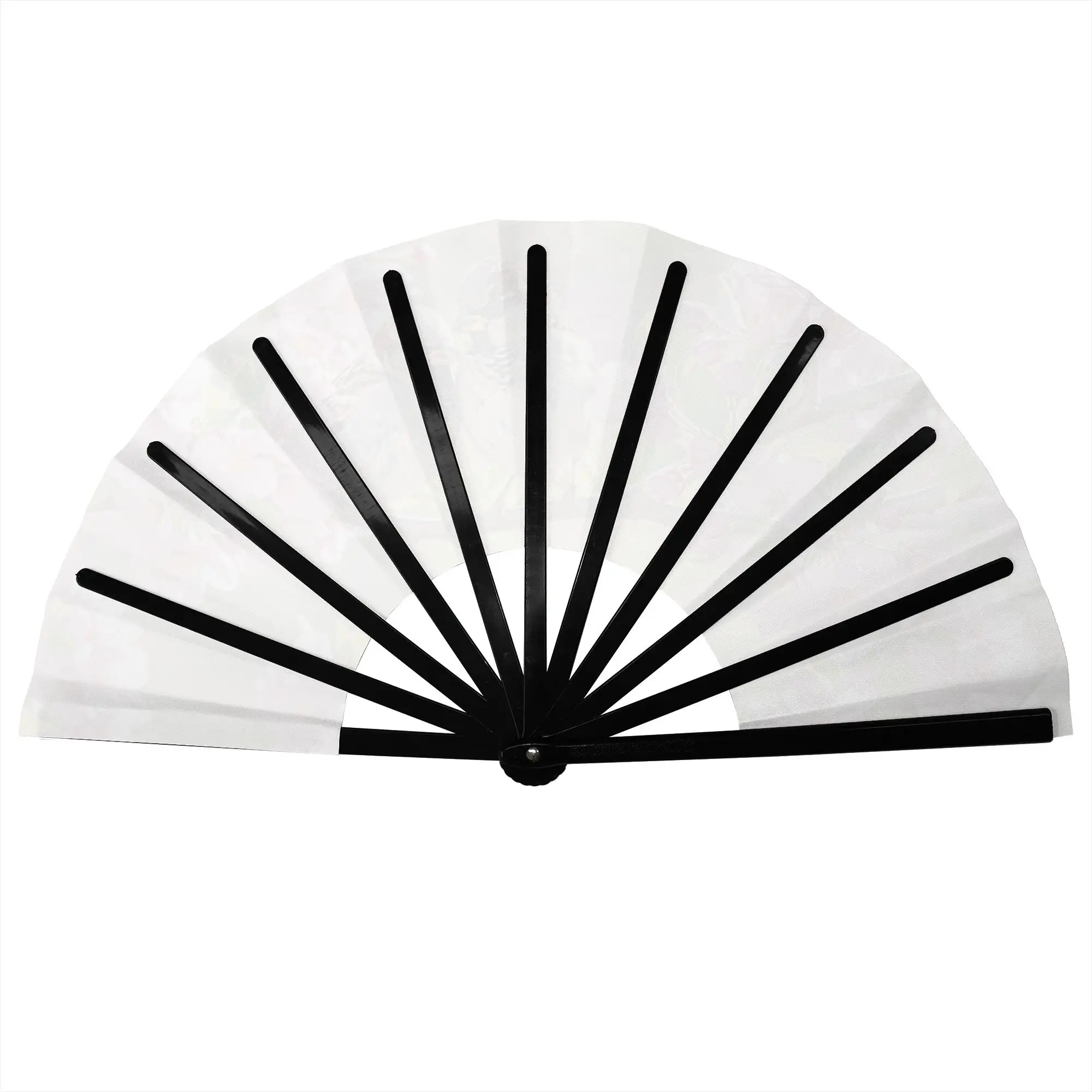 Birds Singing And Flowers Fragrant  Folding Hand Fan  Polyester Fabric Fan Novelty Summer Accessory Decorative Fans