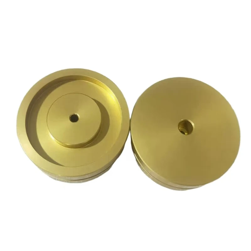 

CNC machining customized brass disc parts Equipment balance decorative components Key accessories for industrial machinery