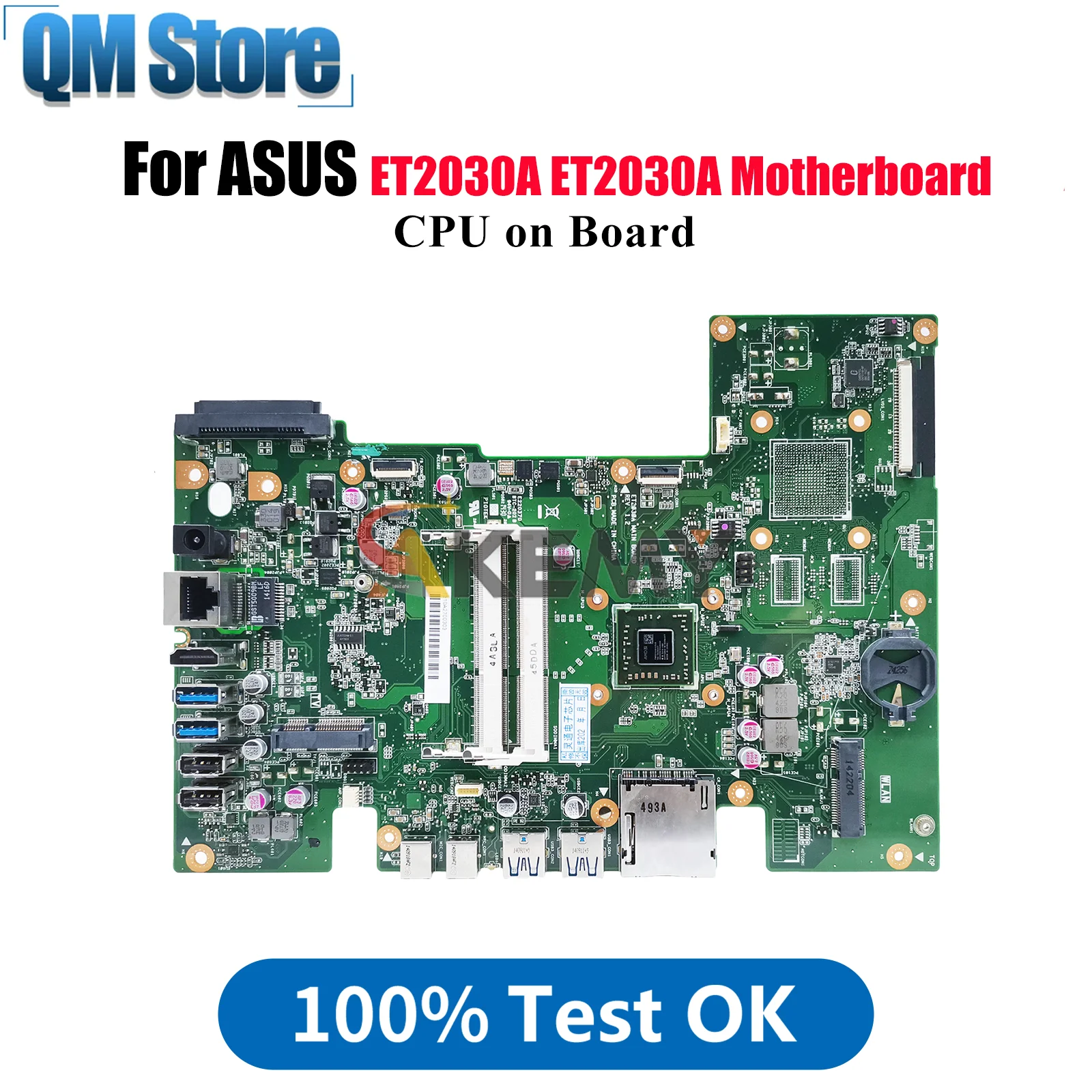 

ET2030A Laptop Motherboard For ASUS AIO ET2030 ET2030A Mainboard With CPU 100% tests OK fast shipping High quality