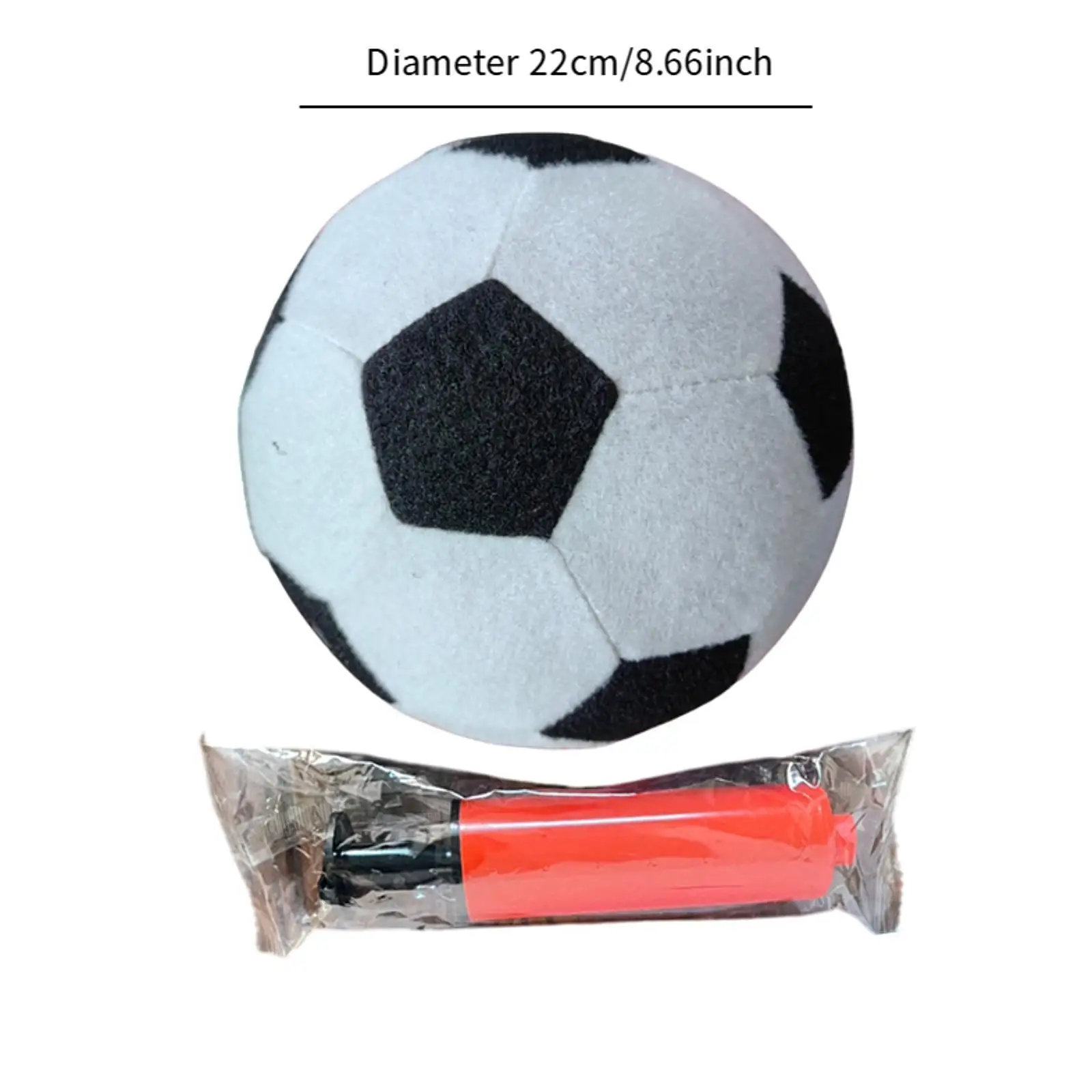 พองสักหลาดฟุตบอลฟุตบอลขนาด 4 เกมฝึกซ้อมที่ทนทานเตะบอลลูกฟุตบอลเหนียวสําหรับการฝึกอบรมสันทนาการ