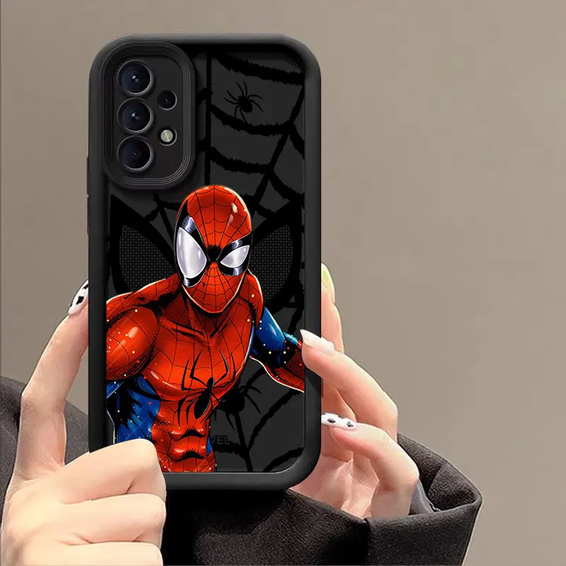 Marvel Spiderman Avengers Case For Samsung Galaxy A57 A56 5G A37 A36 A17 A07 A26 A16 A06 A55 A52 A14 A73 A34 Soft Silicone Cover