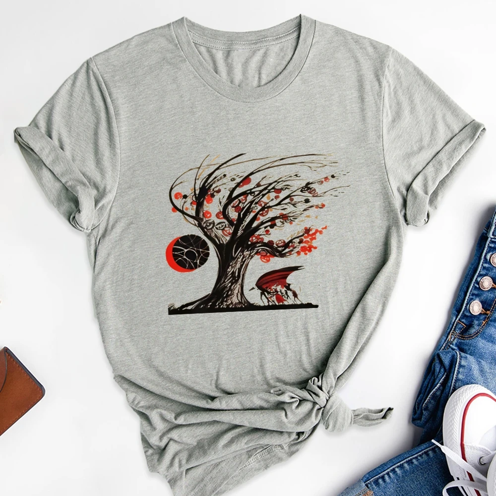 

Vintage Washed T-Shirt Girls CuteCore Graphic T-shirt Summer Fashion - Y2K Inspired Tee with Fun Print Tops