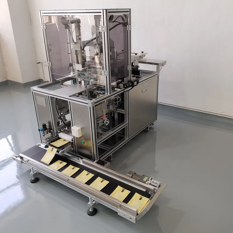 Stainless Steel Plaster Fold Machine/Eye Mask Paper Folding Equipment/Facial Tissue Machine