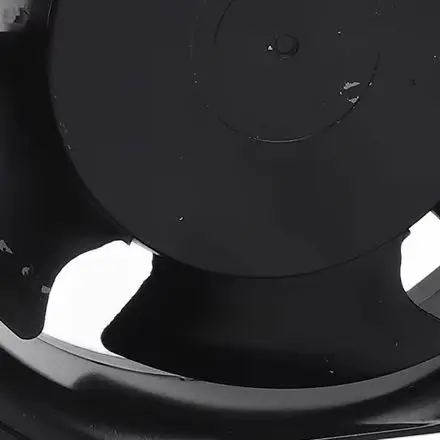 Insertable Axial Fan with Metal for blades for Fireplace Cassette Designed to Operate Silently While Withstanding High