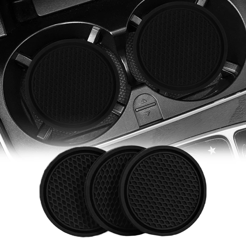 2Pcs Universal Auto Wasser Tasse Untersetzer Halter Anti-Slip Silikon Einsatz Untersetzer Anti-Slip Silikon Einsatz Untersetzer matte Zubehör