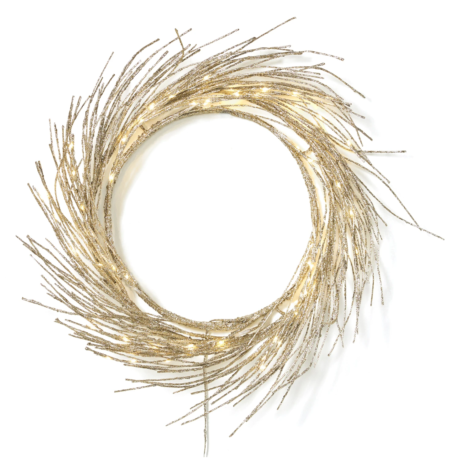 

24" PAPER WREATH WITH LED LIGHTS