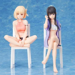 10cm Chisato Nishikigi Anime Girl Figure Lycoris Recoil Action Figure Takina Inoue Figurine Collectible Model Doll Toys Gifts