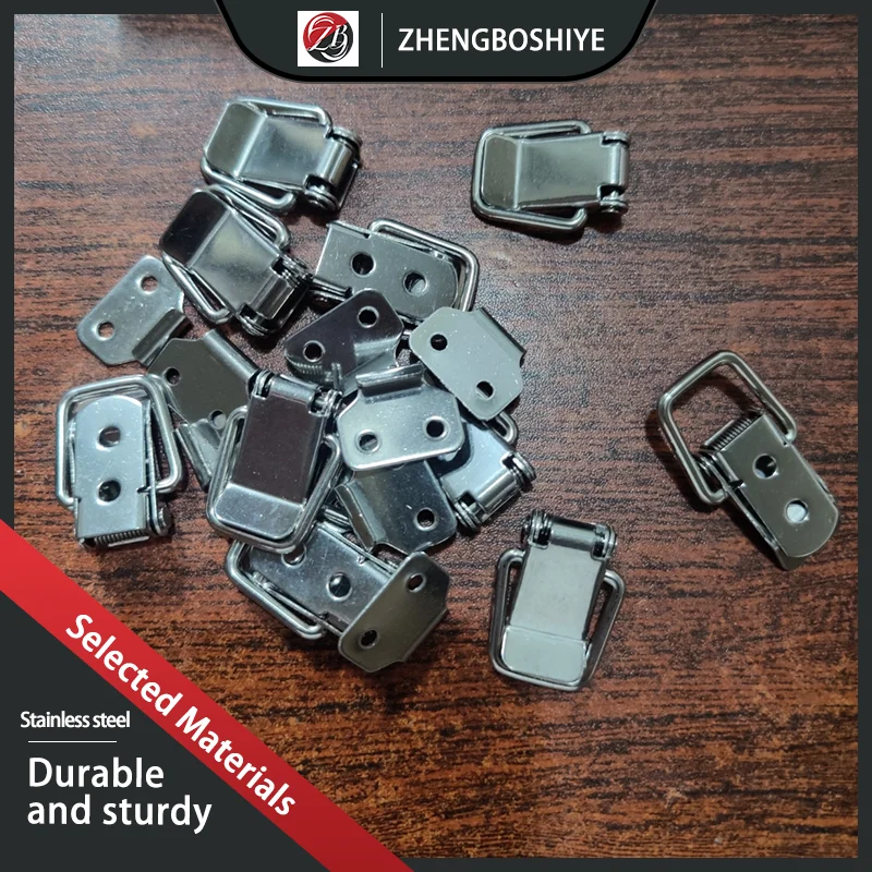 

304 Stainless Steel Box Buckle Is Available For Industrial Toolbox Padlock Buckle Waterproof And Rust Proof