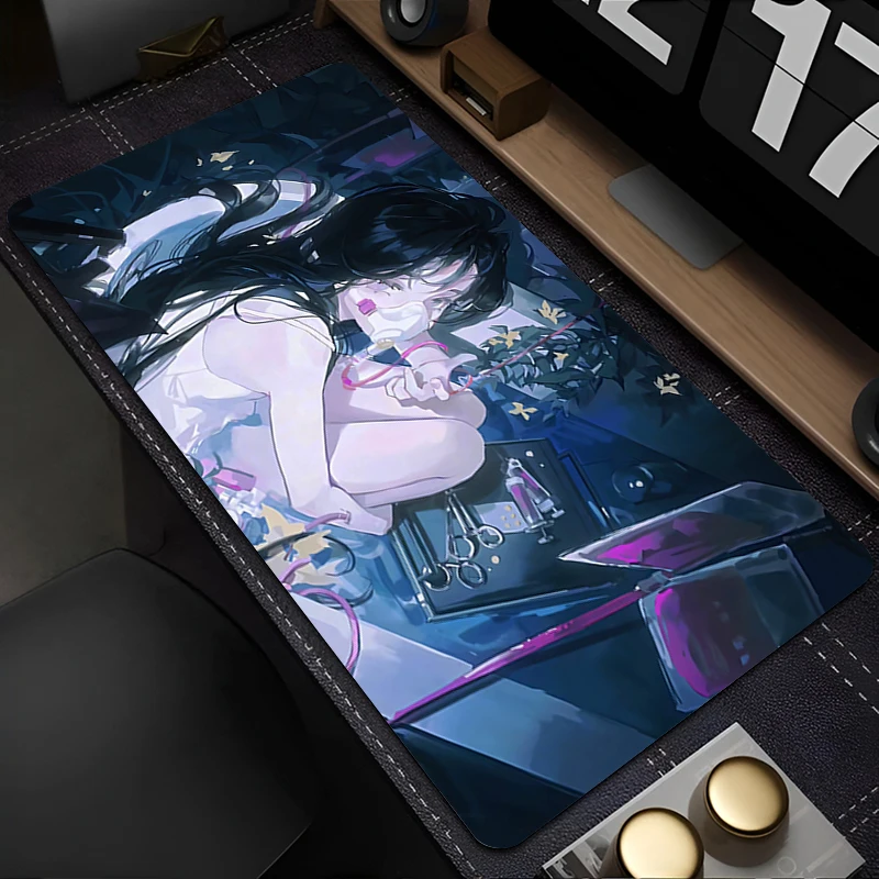 

Mouse Pad 900x400 HD Print Anime Mousepad PC Kawaii Girl Extended Desk Mat Laptop Alien Stage Sua Keyboard Pad Luka Hyuna Carpet