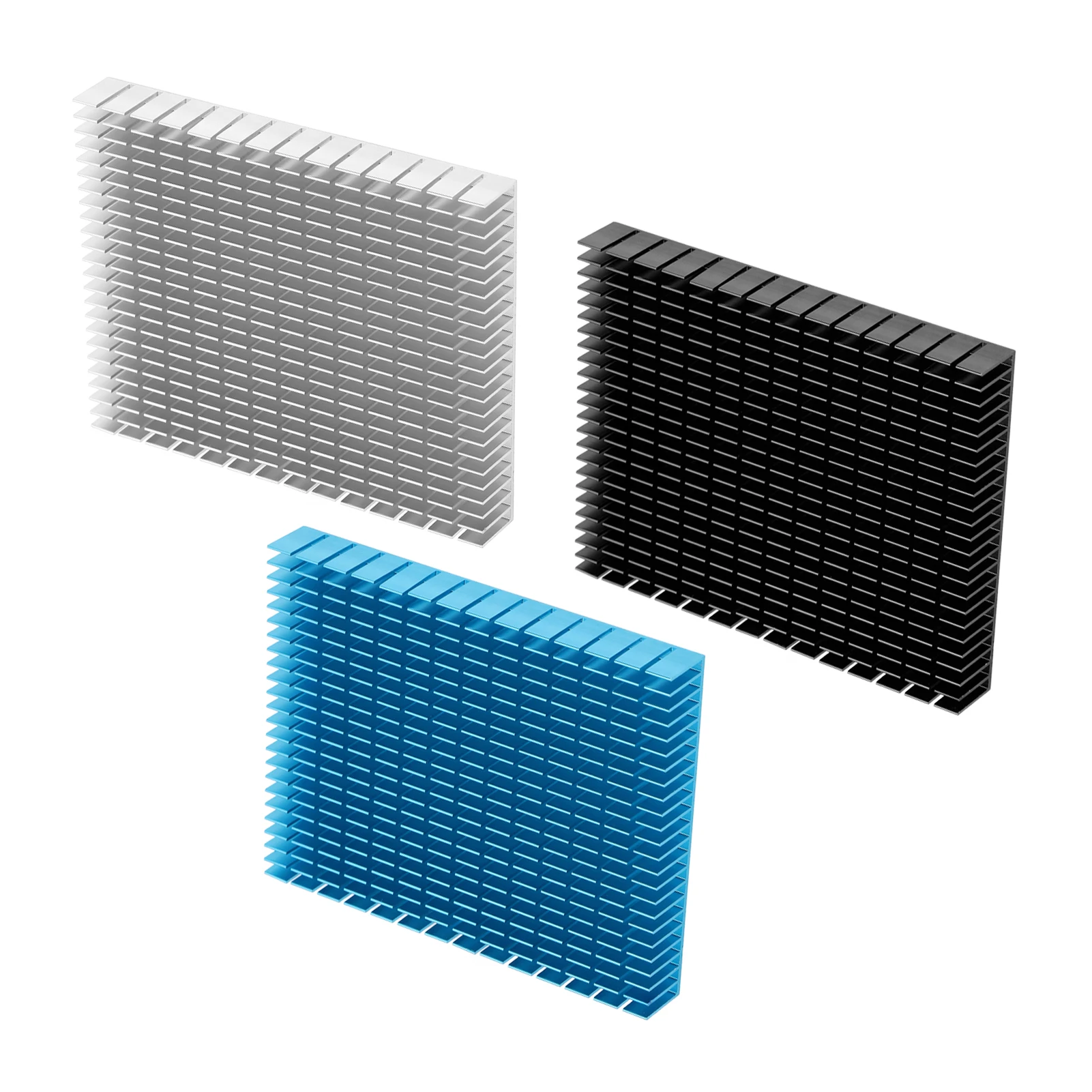 Chip Heat Sink Aluminium Heatsink Cooler 150X120X20mm Cpu Amplifier PCB Cooling Heatsink High Power Cooling Block Radiator