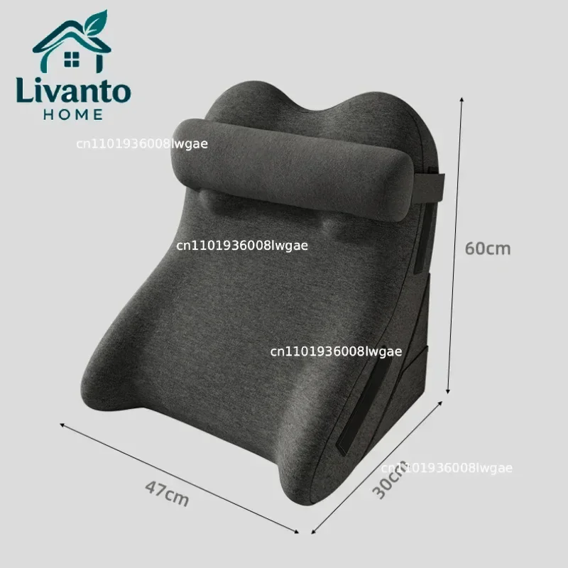

Elderly Bedrest Care Slope Pillow Gastroesophageal Reflux Prevention Cushion Anti Acid Backrest Pillow Comfortable Decompression