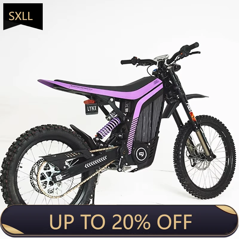 

Новый внедорожный мотоцикл 2026 года 79 Bike Lynx, высокомощный 10 кВт, 85 км/ч, с центральным двигателем 72В 40Ач, для взрослых