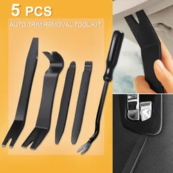 5Pcs / 4Pcs Auto Trim Removal Tool Kit No-Scratch Removal Tool Kit for Car Clip Panel & Audio Dashboard Dismantle