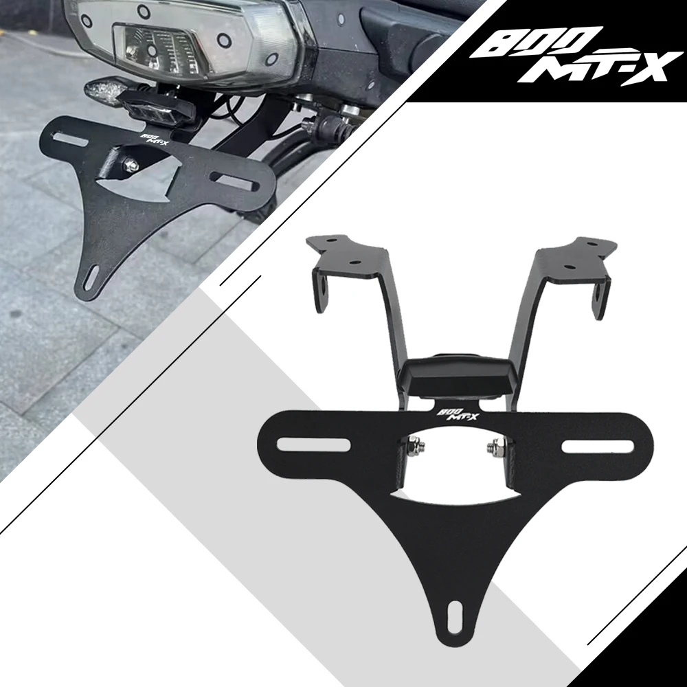 

For CFMOTO CF MOTO 800 MT-X 800 800MT-X 2024 2025 2026 License Plate Holder Bracket 800MTX Rear Tail Tidy Fender Eliminator Kit