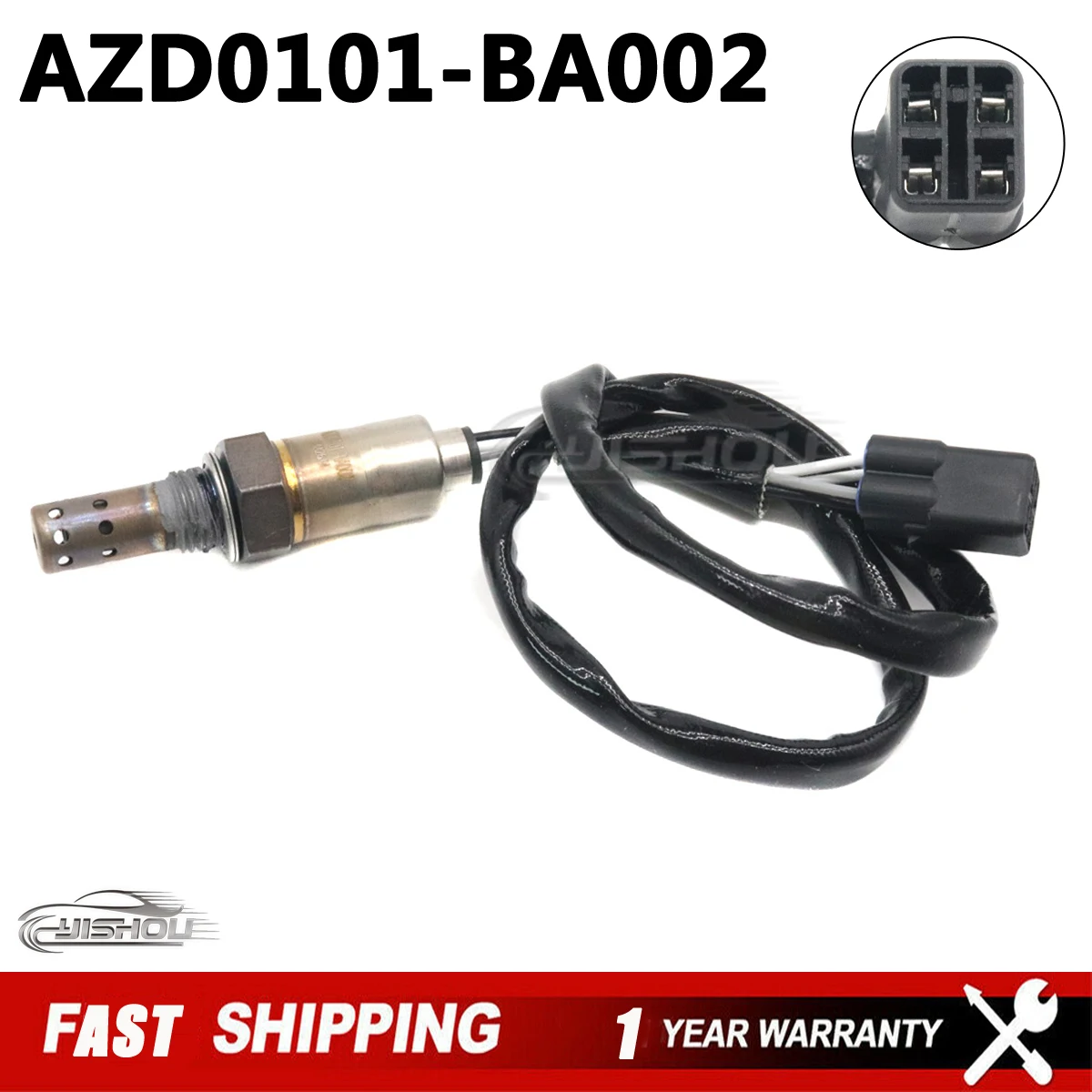 

Car Air Fuel Ratio Sensor AZD0101-BA002 Lambda Oxygen O2 Sensor Probe for Triumph Tiger 800 2015-2017 Kawasaki J300 AZD0101BA002