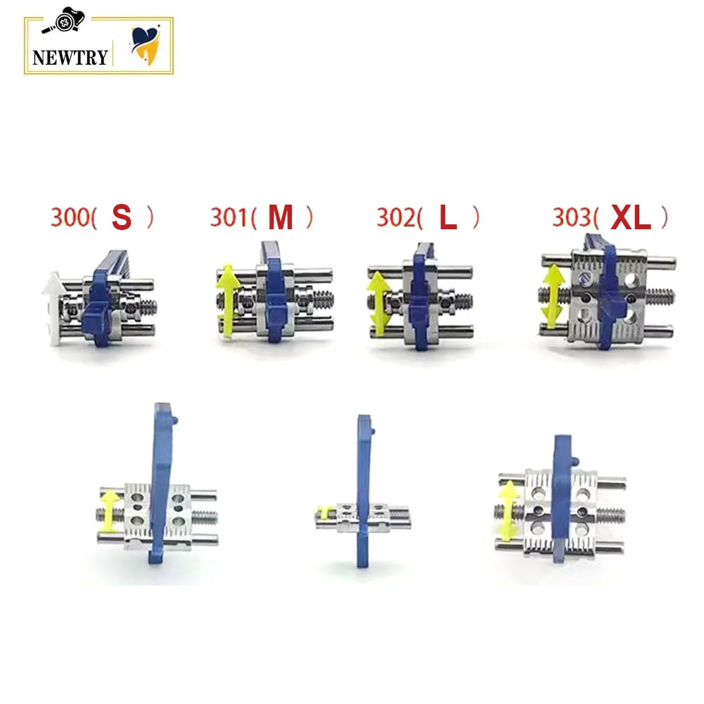 10Pcs Dentaurum Dental Expansion Screw Standard Bidirectional Spiral Orthodontic Palatal Arch Expander Swivel Keys 6.5/7.5/11/mm