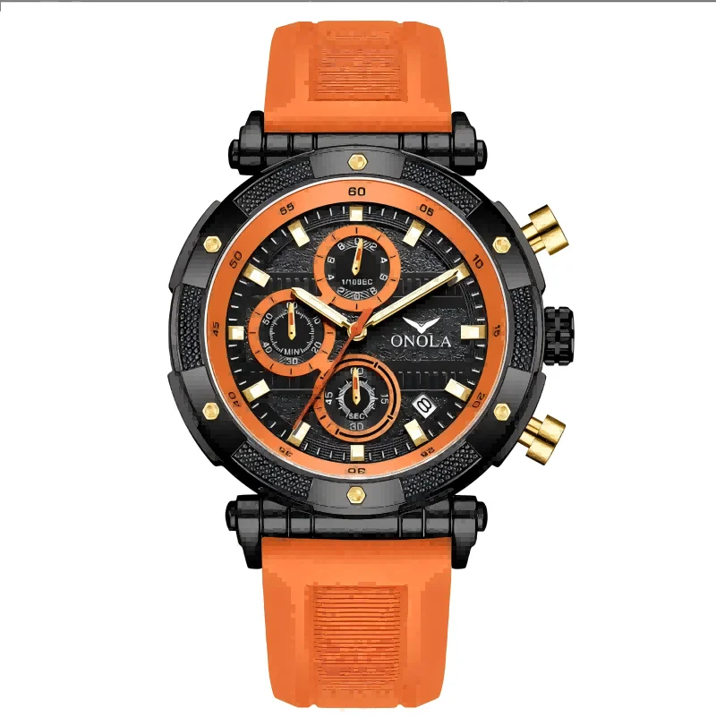 

2024 Popular Multi functional Leisure men's watch High-Quality Fashion waterproof Wristwatch quartz watches New