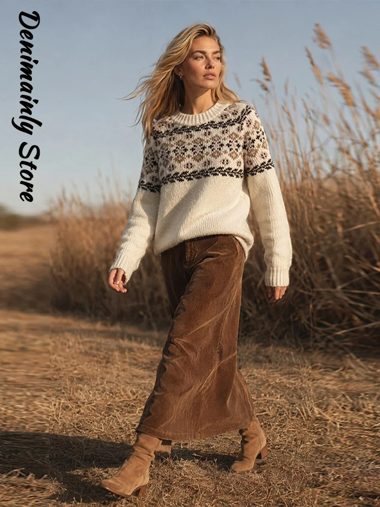 Casual Women's Knitted Sweater - Street Fashion Philippines 评论和价格