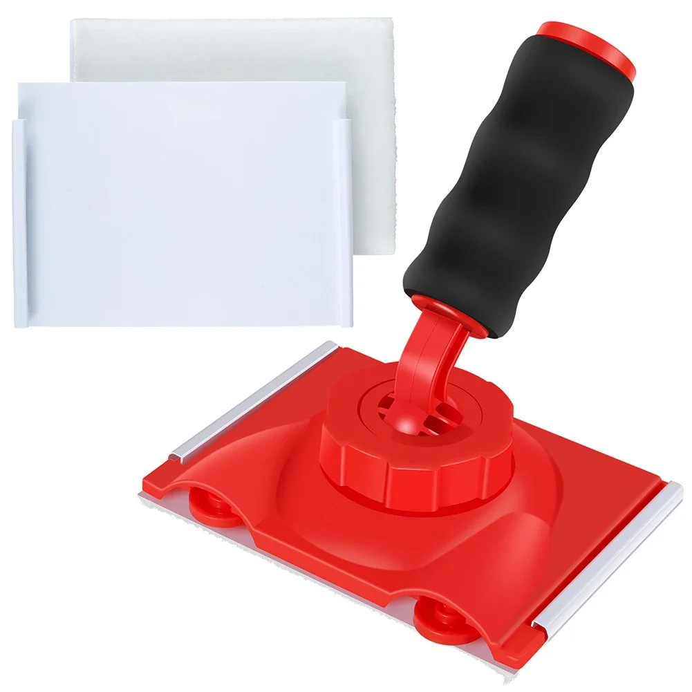 Paint Edge Trimmer Plastic Trim Paint Edger Adjustable Wall Corner Pad Painter ABS Flocking Sponge With Handle Brushes