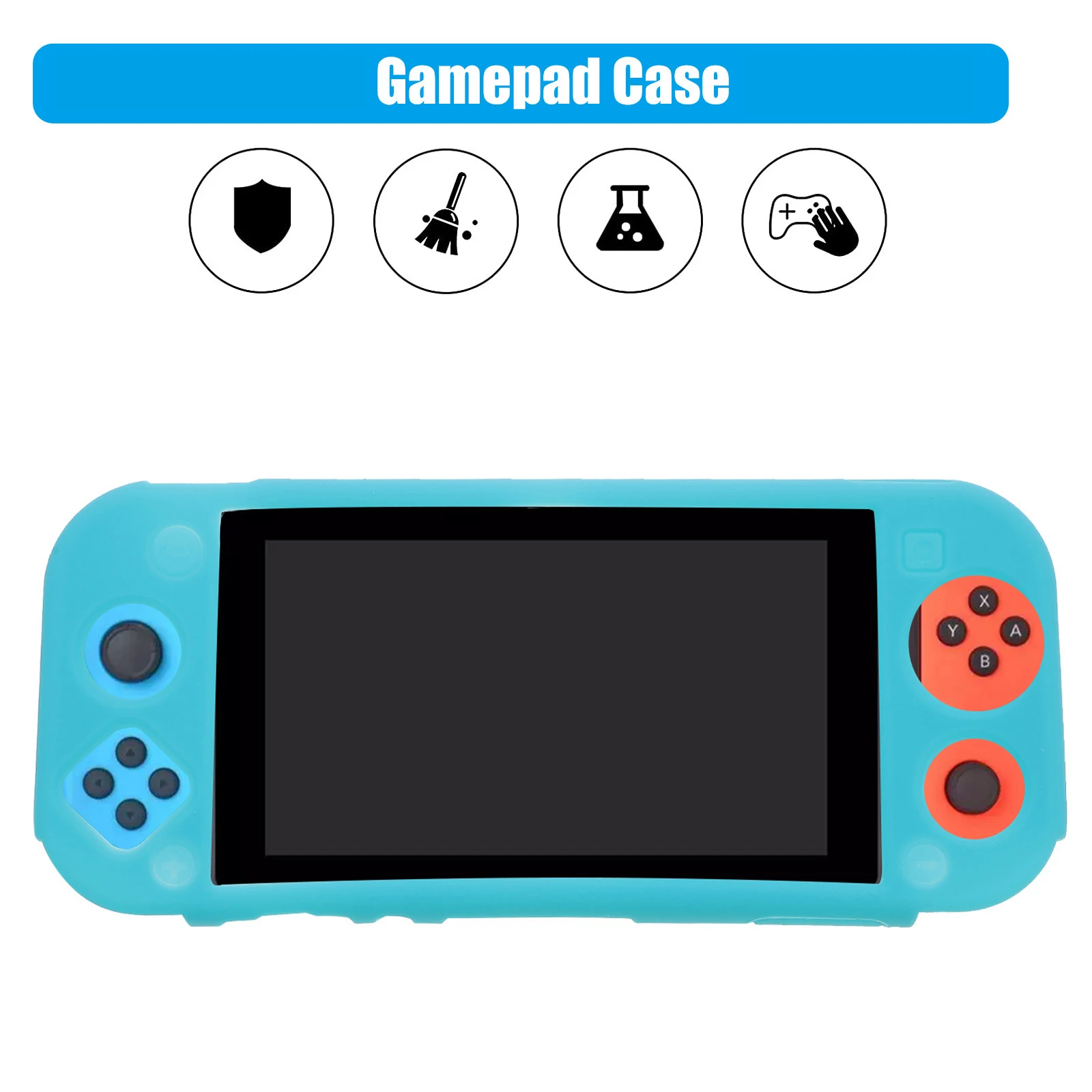 

Game Machine Protector Silica Gel Case Console Cover Smooth Plastic Secure Docking Easy Removal Gamepad Controller H held Gaming