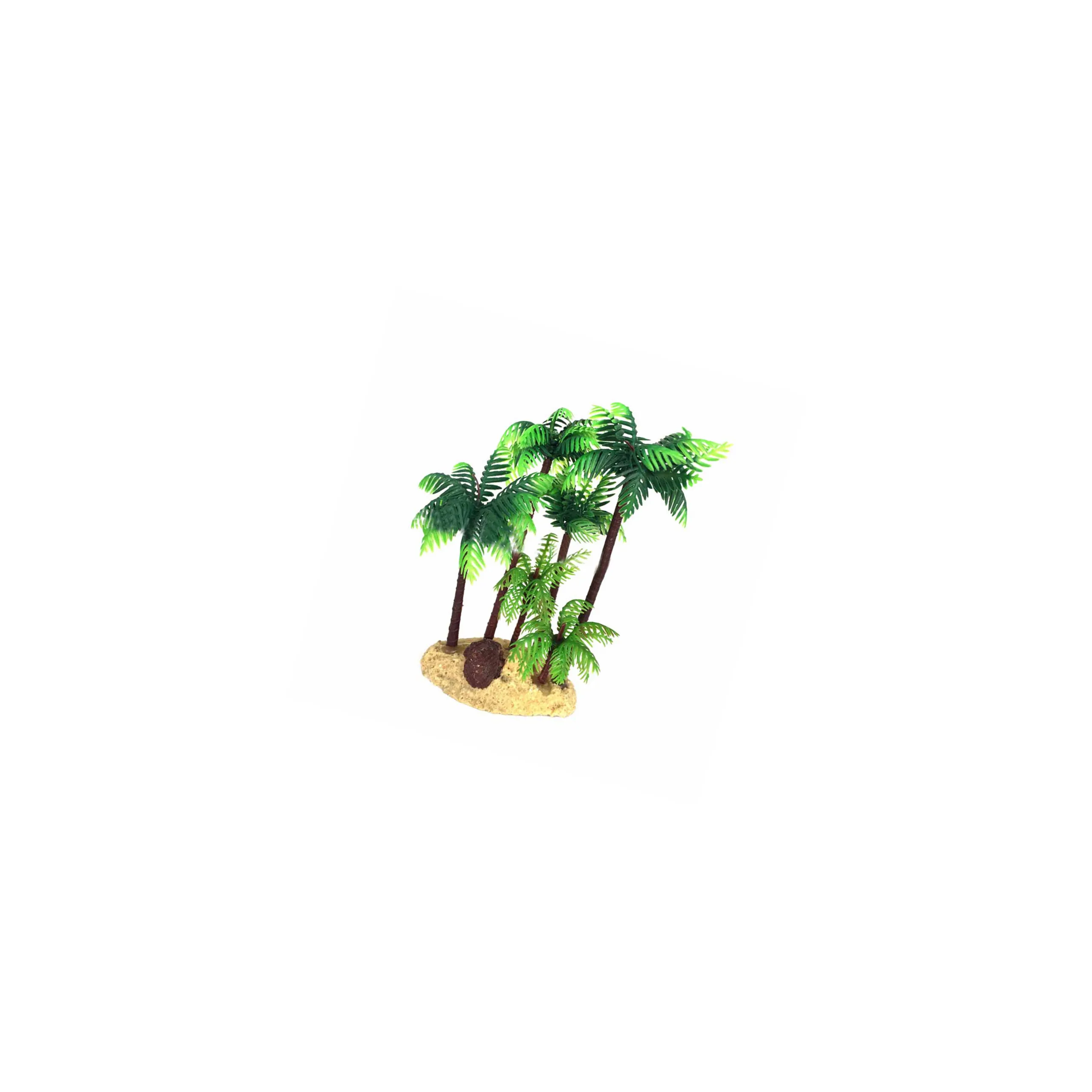 

14 Cm Simulated Coconut Tree Decoration Faux Plant Mini Bonsai Artificial Landscape