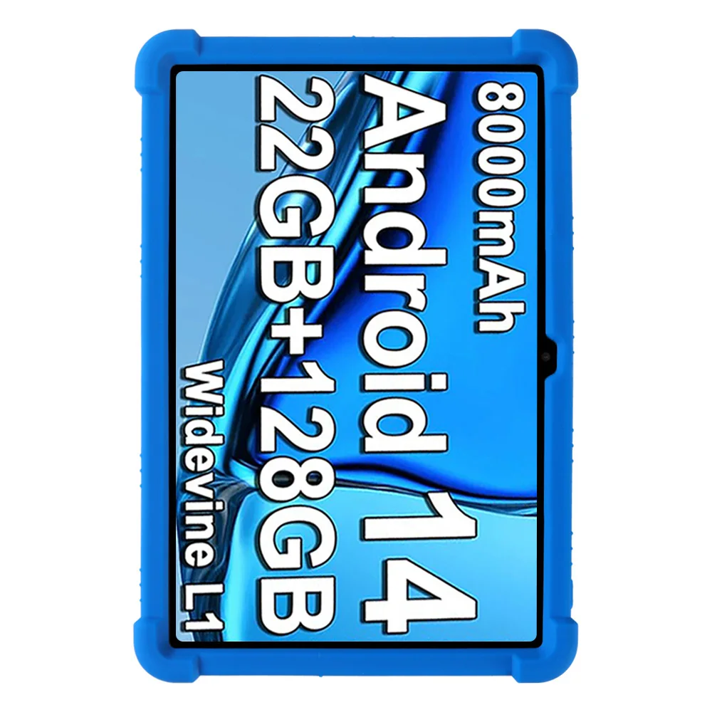 

Для Global Edition 2024, новинка 16 Pro, 10,1-дюймовый противоударный чехол с силиконовой подставкой, мягкий чехол для планшета
