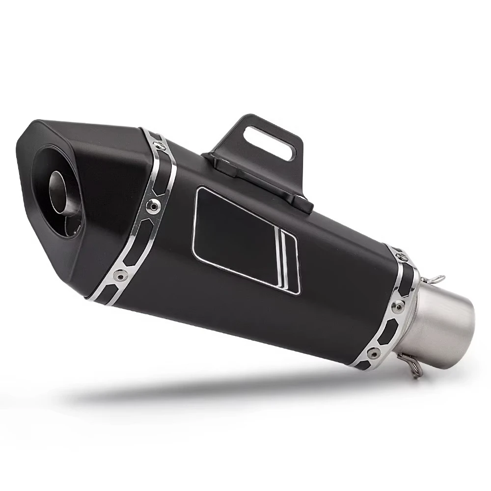 

51mm Escape Moto Tube Motorcycle Exhaust Muffler for Z900 NINJA400 R1 MT15 PCX125 ADV350 B10 Modified Motorcycle Exhaust Pipe