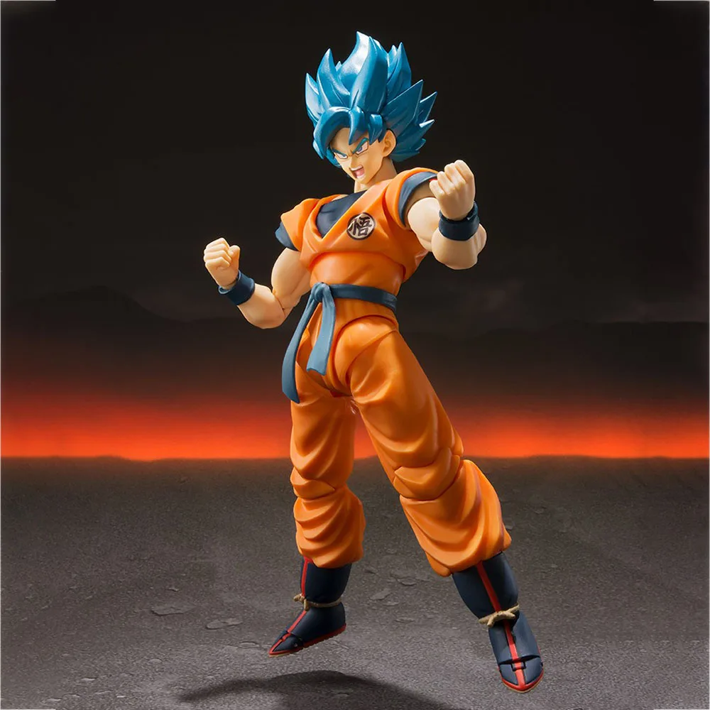 Bandai Spirits S.H.Figuarts Dragon Ball Super Broly Son Goku SSGSS Super Garage Kit Anime Figure Action Figure Collection Series