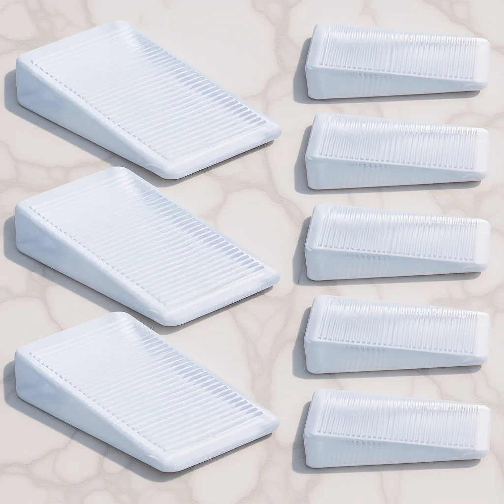 

8Pcs Furniture Shims Household Table Leveling Stabilizer Fix Wobbly Tables Protect Wood Ceramic Floors Furniture Levelers