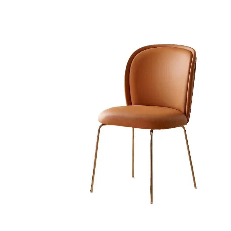 

Nordic, light luxury makeup chair, dressing chair, home restaurant Italian style, modern simple flannel backrest