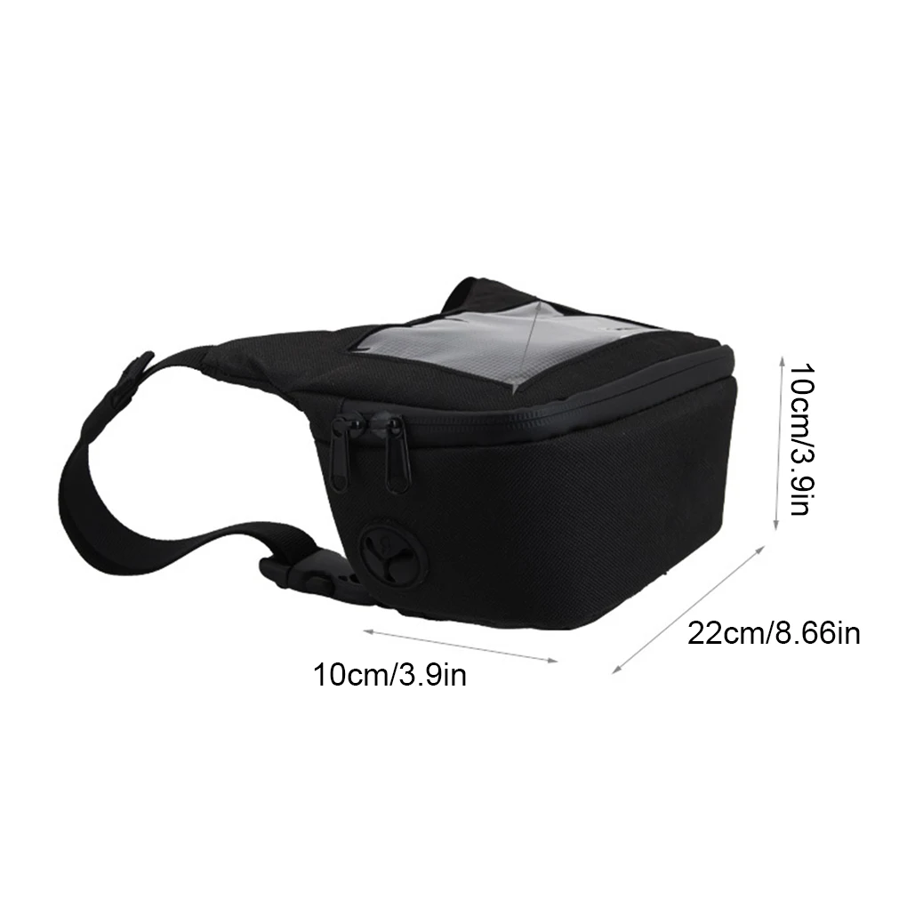 

Waterproof Handlebar Bag Front Basket Portable Hiking Cycling Travel Satchel fanny pack Waist Motorcycle Bags storage pocket