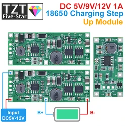 DC 5V 9V 12V Charging Step Up Booster Module for 18650 Lithium Battery UPS Voltage Converter Protection