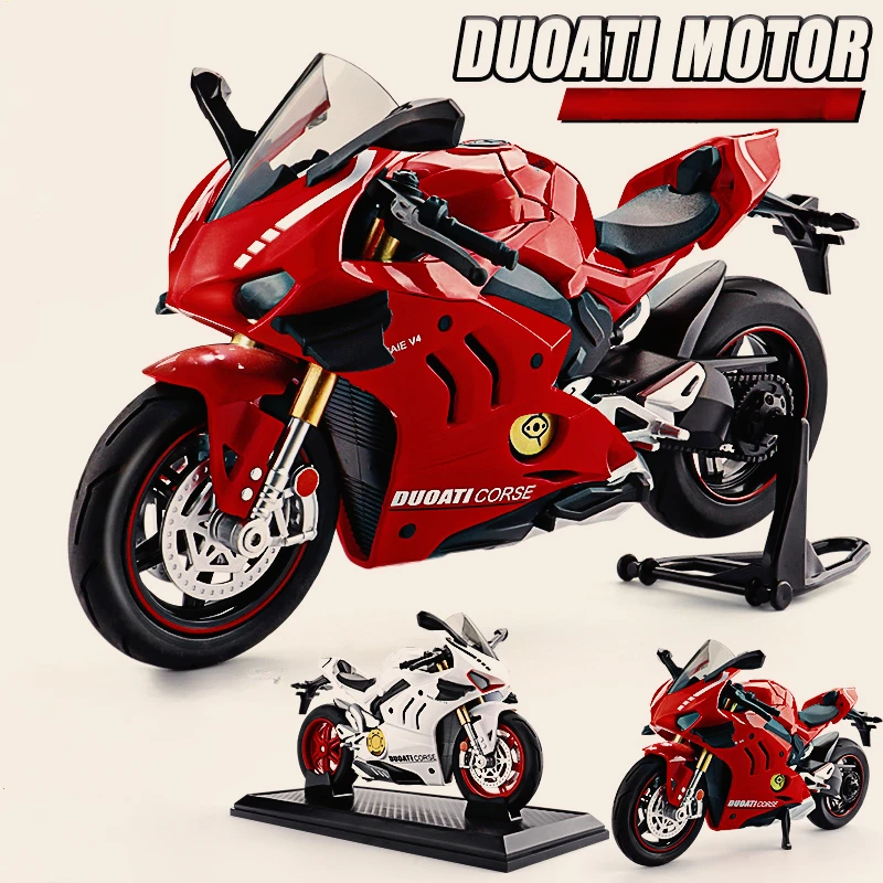 

1:10 моделирование Ducati V4S сплав звук и свет мотоцикл ниндзя модель мотоцикл мальчик игрушечная мебель орнамент