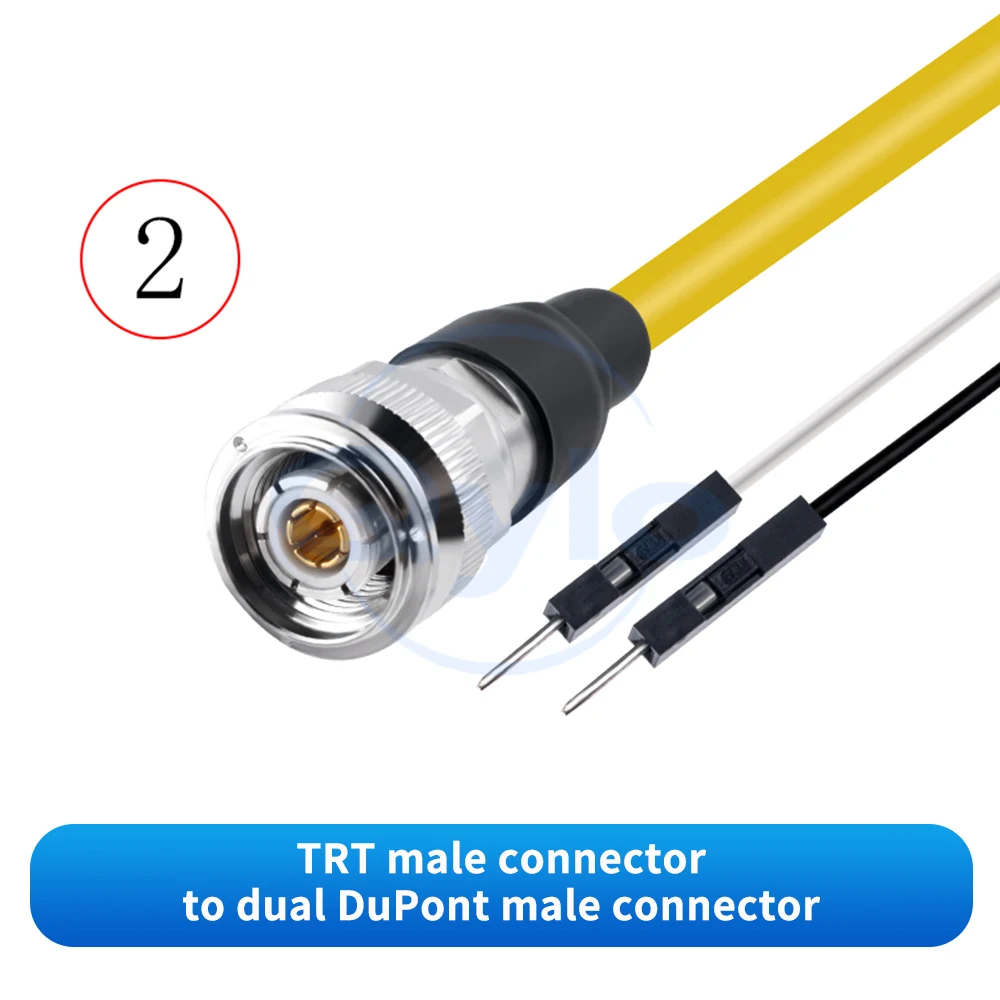 TRT to DuPont Triple Coaxial Test Adapter Cable TRC50-2 Low Noise TRT/DuPont (1 pcs)