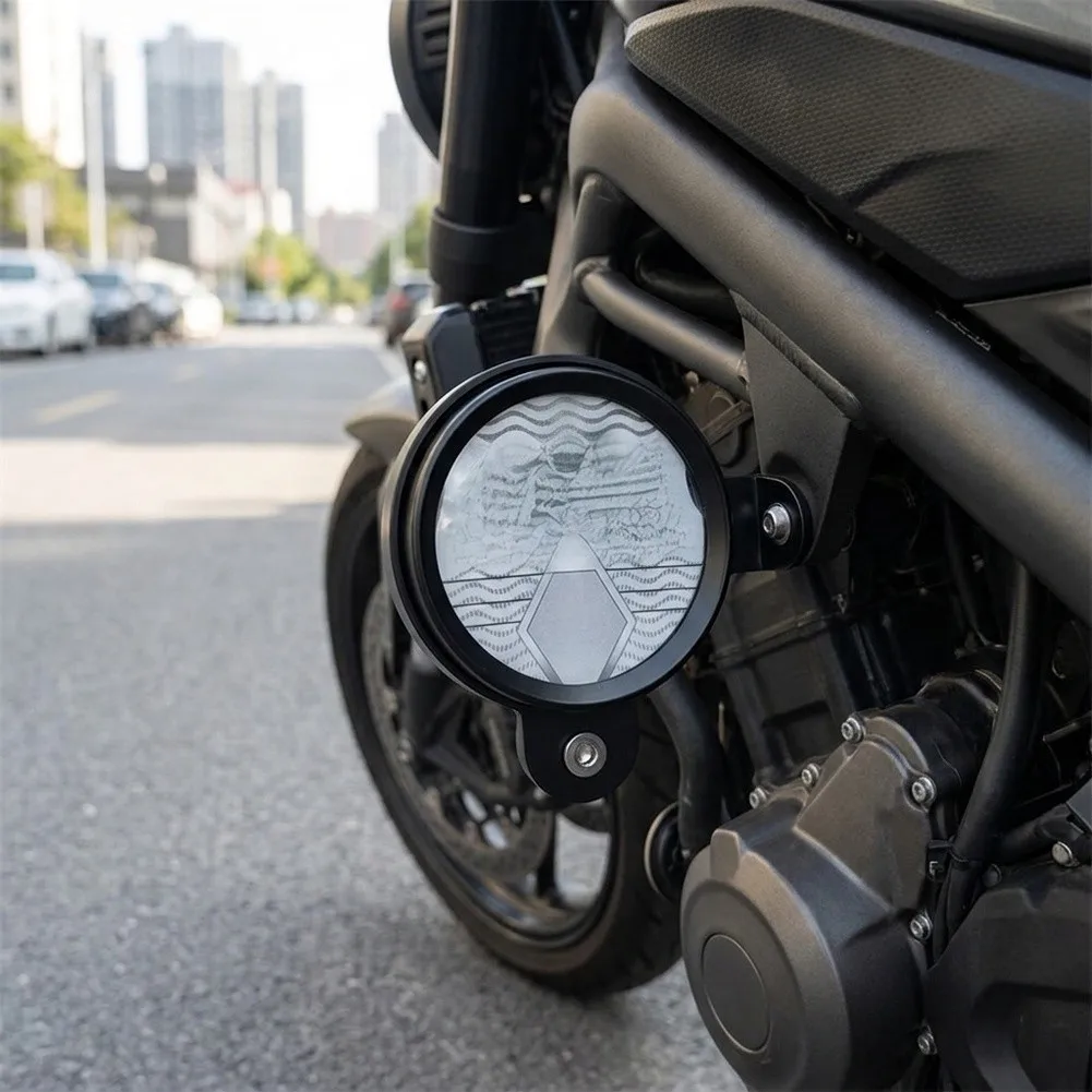 Motorcycle Tax Disc Holder Featuring Stainless Steel Material and Enclosed Design to Shield Official Tax Documentation Outdoors
