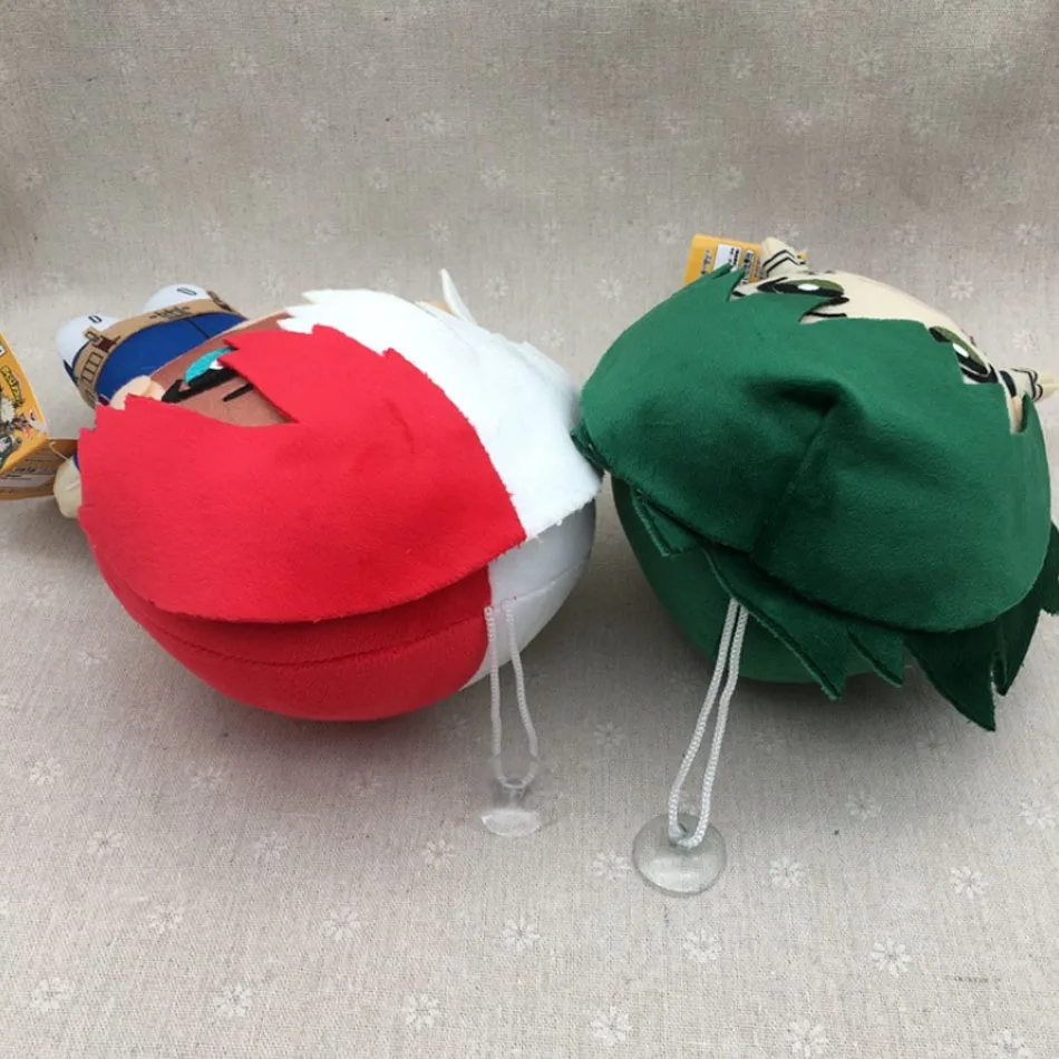 

23-25CM My Hero Academia Anime Izuku Midoriya Katsuki Bakugou Shouto Todoroki Plush Pendant Toy Soft Plush Doll Gift