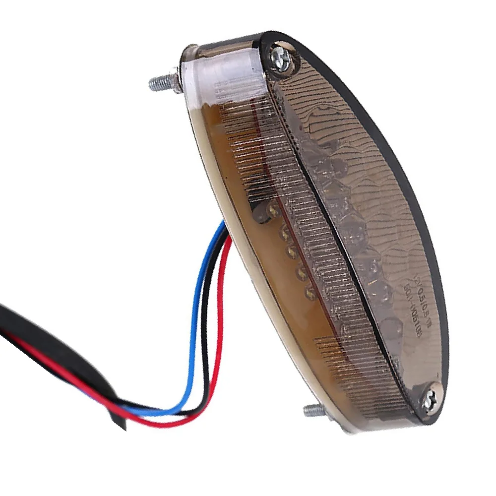 Motorcycle Modified Tail Light 12V Rear Tail Light LED Brake Stop Light for ATV Suzuki Harley Honda Kawasaki BMW DR DRZ 650 400 image 6