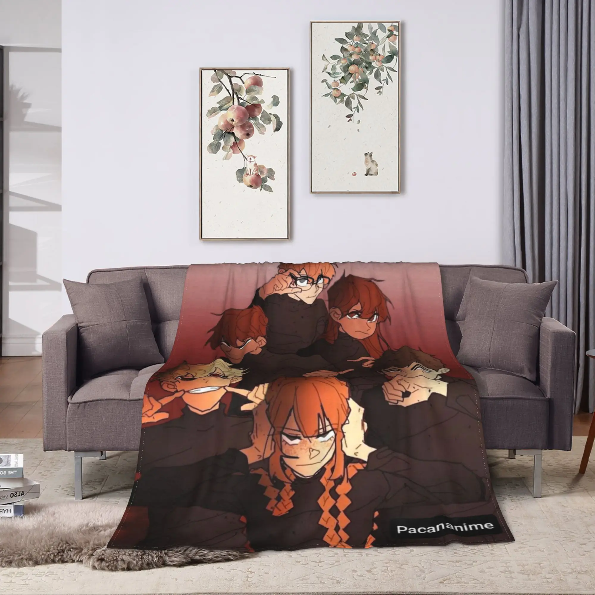SBG School B-Bus G-Graveyard Flannel Blanket Girls  Soft Throw Blanket Winter Outdoor Bedspread Sofa Bed Cover