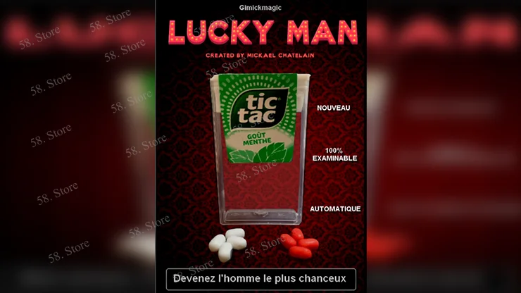 

LUCKYMAN By Mickael Chatelain Magic tricks ( 58 Store Download )