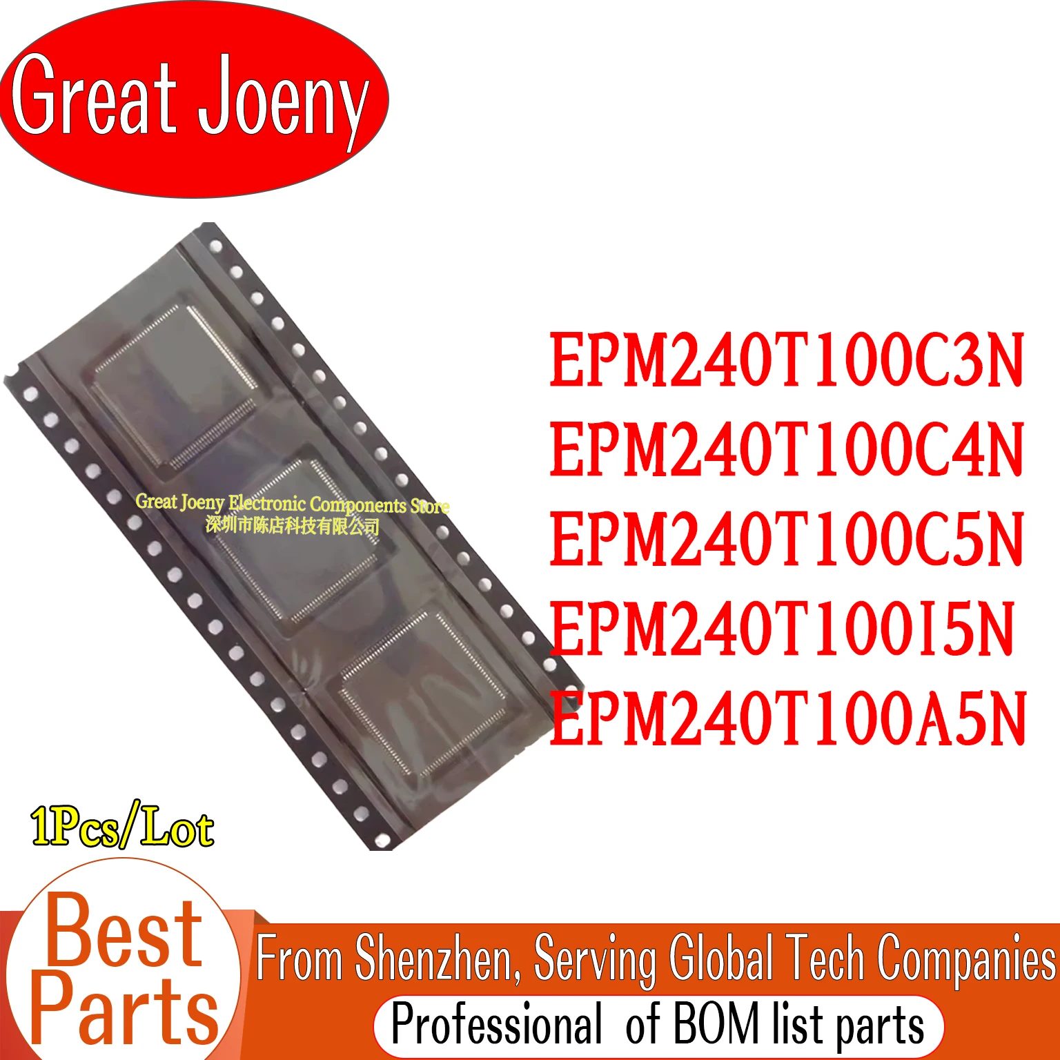 

EPM240T100 EPM240T100C3N EPM240T100C4N EPM240T100C5N EPM240T100I5N EPM240T100A5N IC Chipset TQFP-100