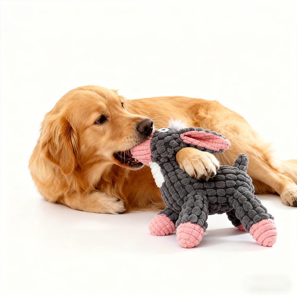 الكلب السبر لعبة المولي التدريب الضغط التفاعلية لدغة مقاومة حمار شكل ألعاب من القطيفة كلب لوازم