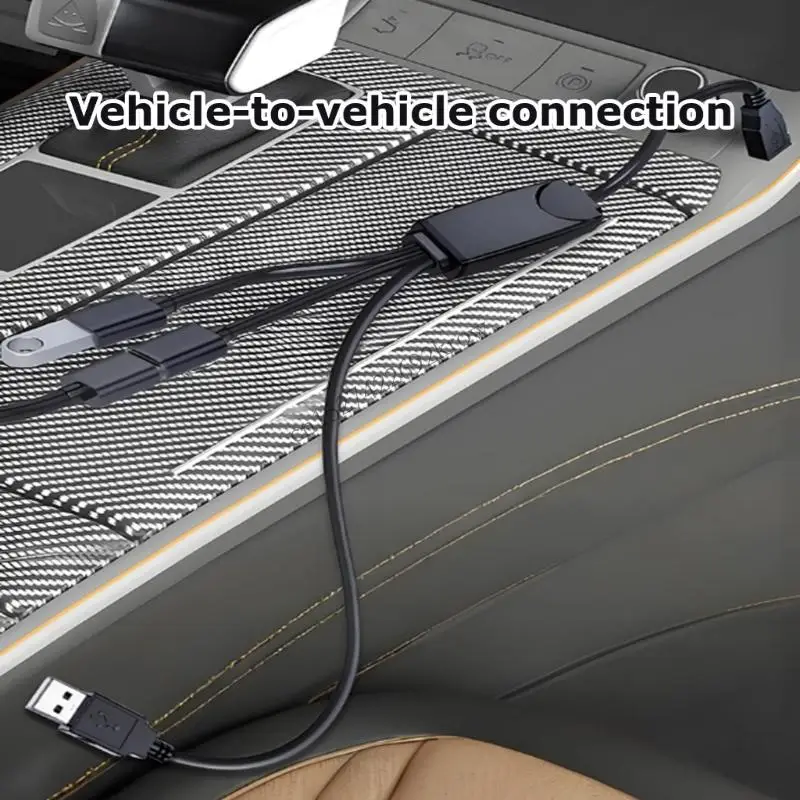Hot Flexible PVC USB Matrixes Cable Splitter For Conference Room Home Office Setups