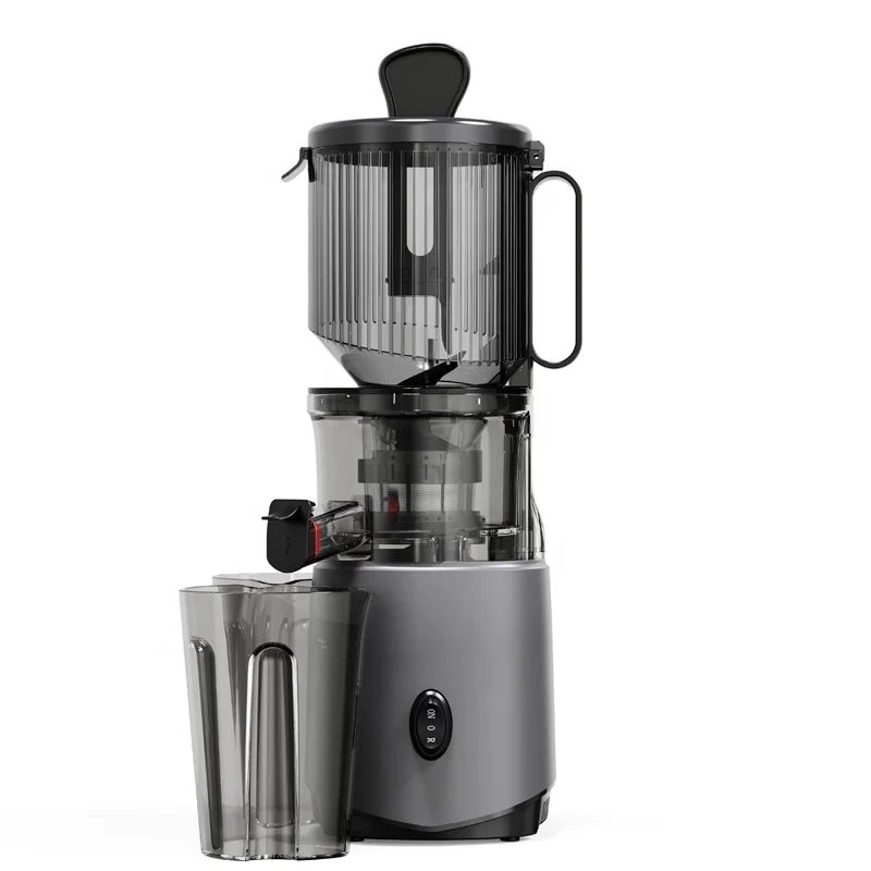 130MM Wide Feed Chute Juicers 240w Power Motor Slow Masticating Juicer Machine with High Juice Yield for Whole Vegetables Fruits