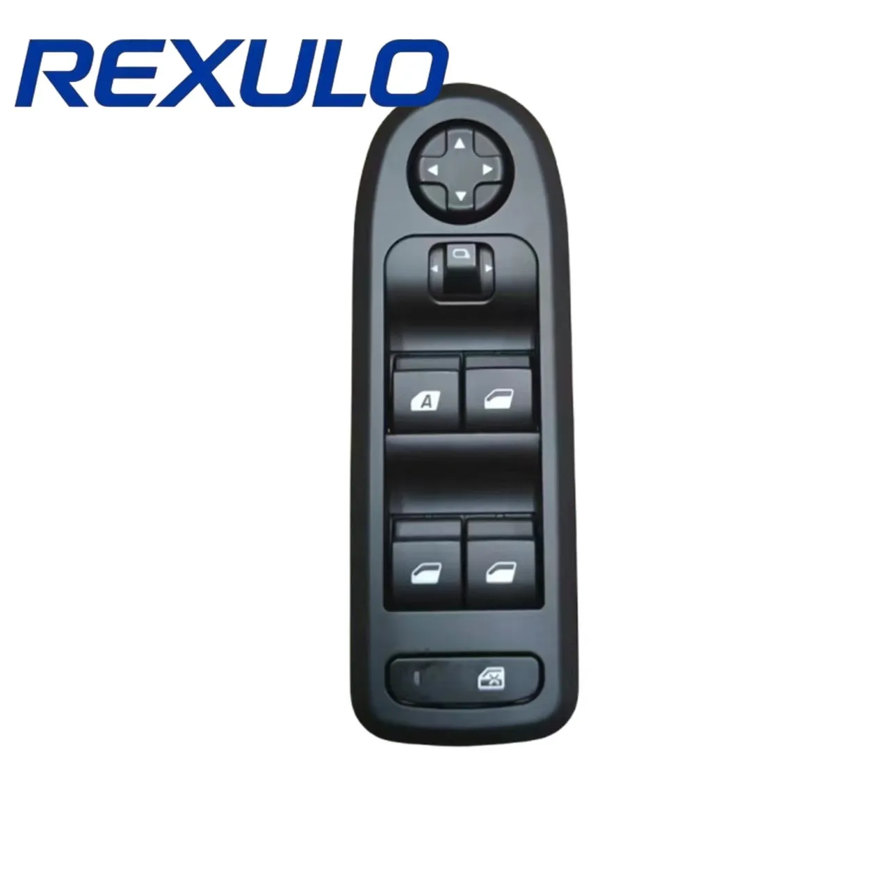98087871ZD Master Window Switch For Citroen C-Elysee Peugeot 301 C3-XR M44 2014-2017 LHD Front Left Driver Side 16+8 Pin Red LED