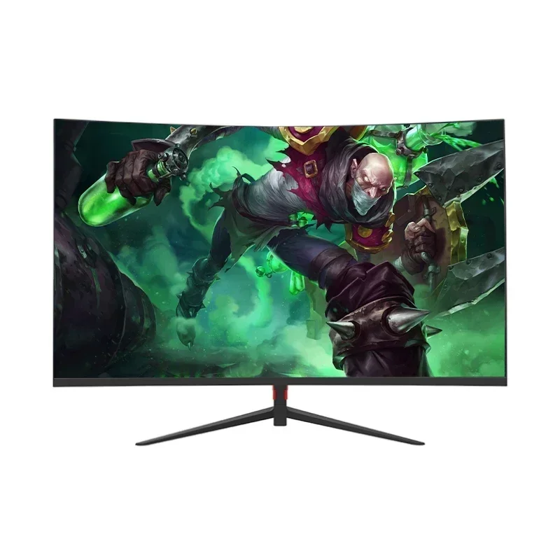 Fhd Monitor 23.8inch (1920*1080) 75hz Curved Monitor Desktops Computer Monitors Pc