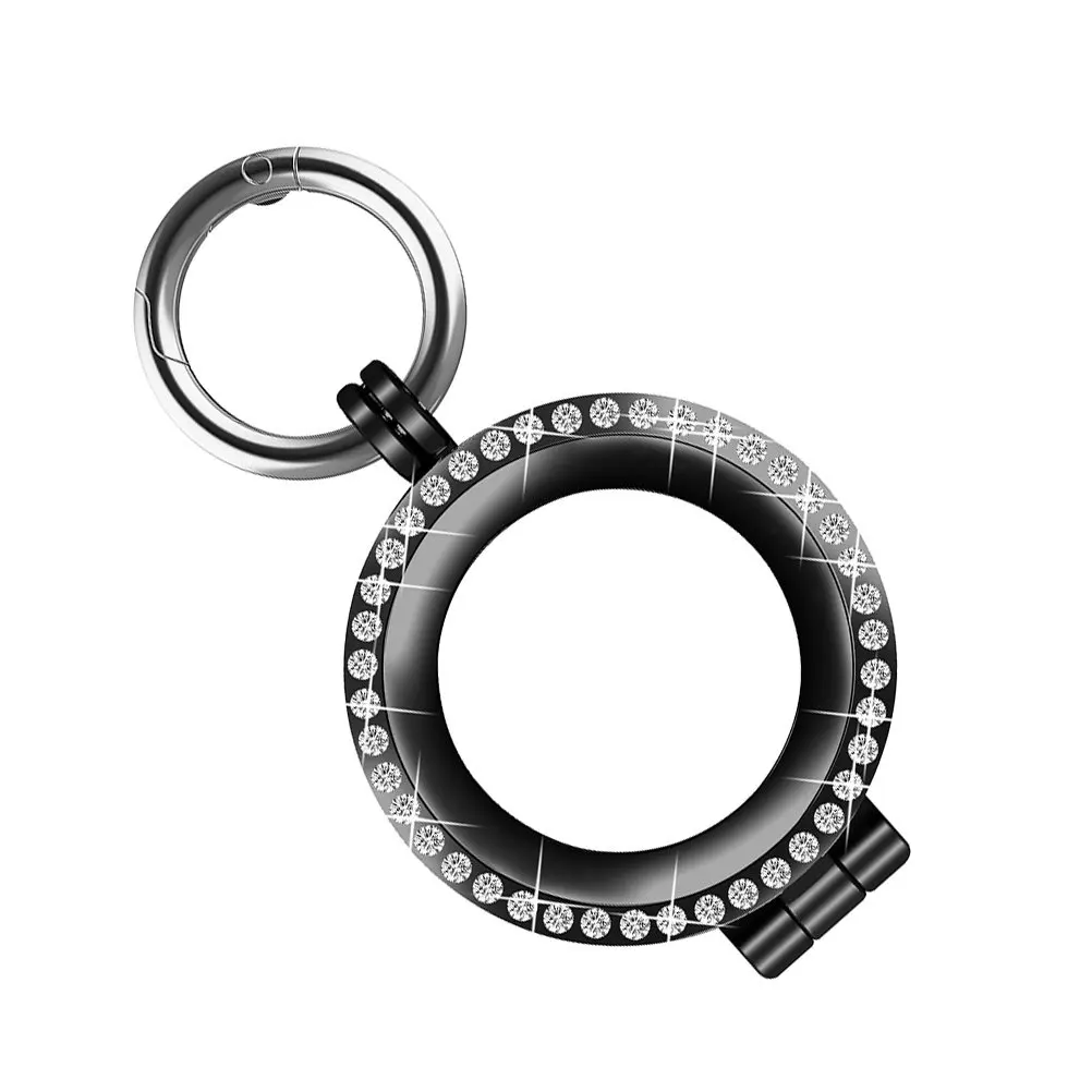 

1Pcs Anti-Lost Protective Case Metal Cover for Tracker Full Protection Charging Without Blocking Hook Design Easy to