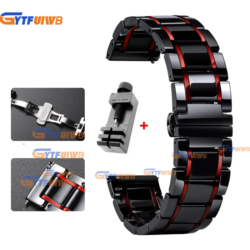 26 22 MM Watchband For Garmin Fenix 6 6X Pro 5 5S 5X Plus 3HR Fenix7 7X Ceramic Quick Release Watch Easyfit Wrist Band Straps