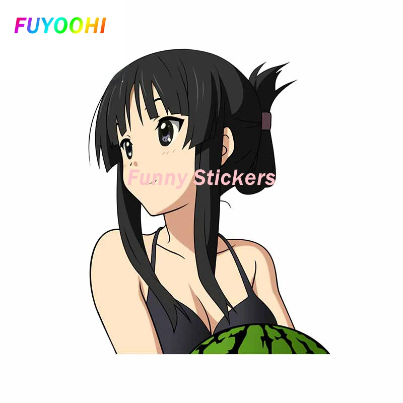 FUYOOHI Play Stickers Fashion for K-on Vinyl Car Stickers Windshield Decal Vinyl Material Car Assessoires Waterproof Decoration